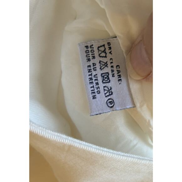 VTG 90s Ralph Lauren Golf Women Cream Shorts Trouser Pockets Bermuda Luxury Sz 4 - Picture 15 of 16